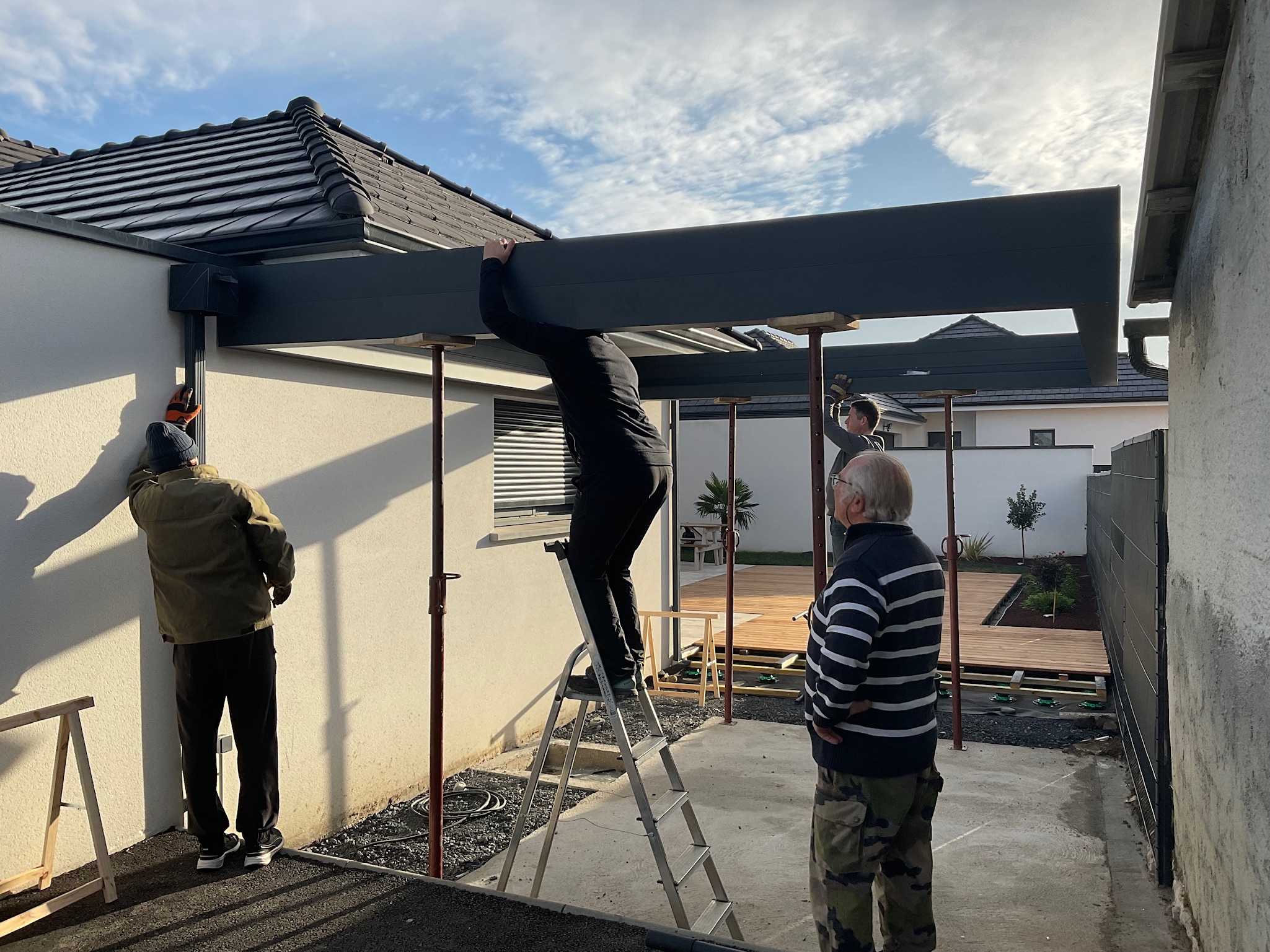 Pergola traditionnelle