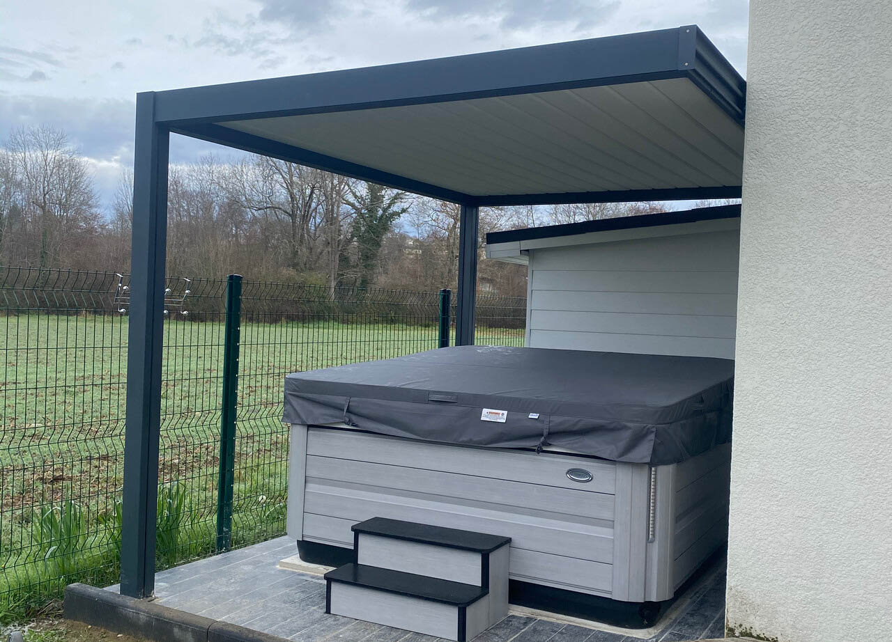 Pose de pergola