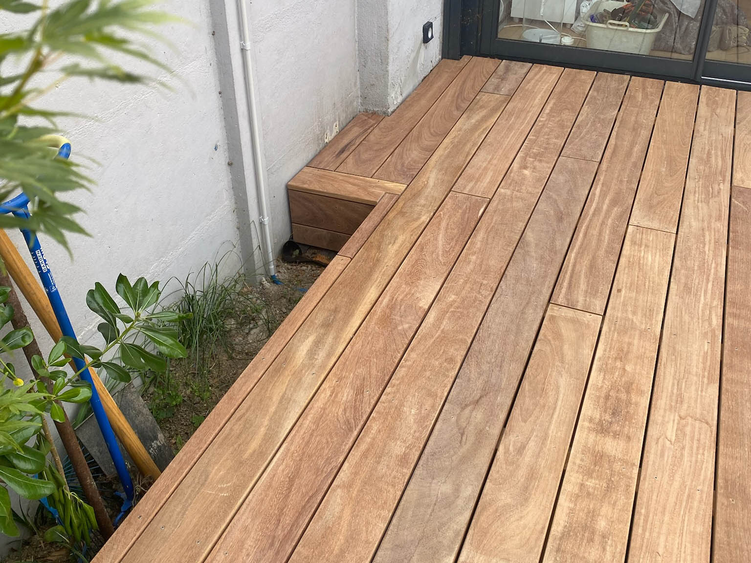 Terrasse en Cumaru vue 5