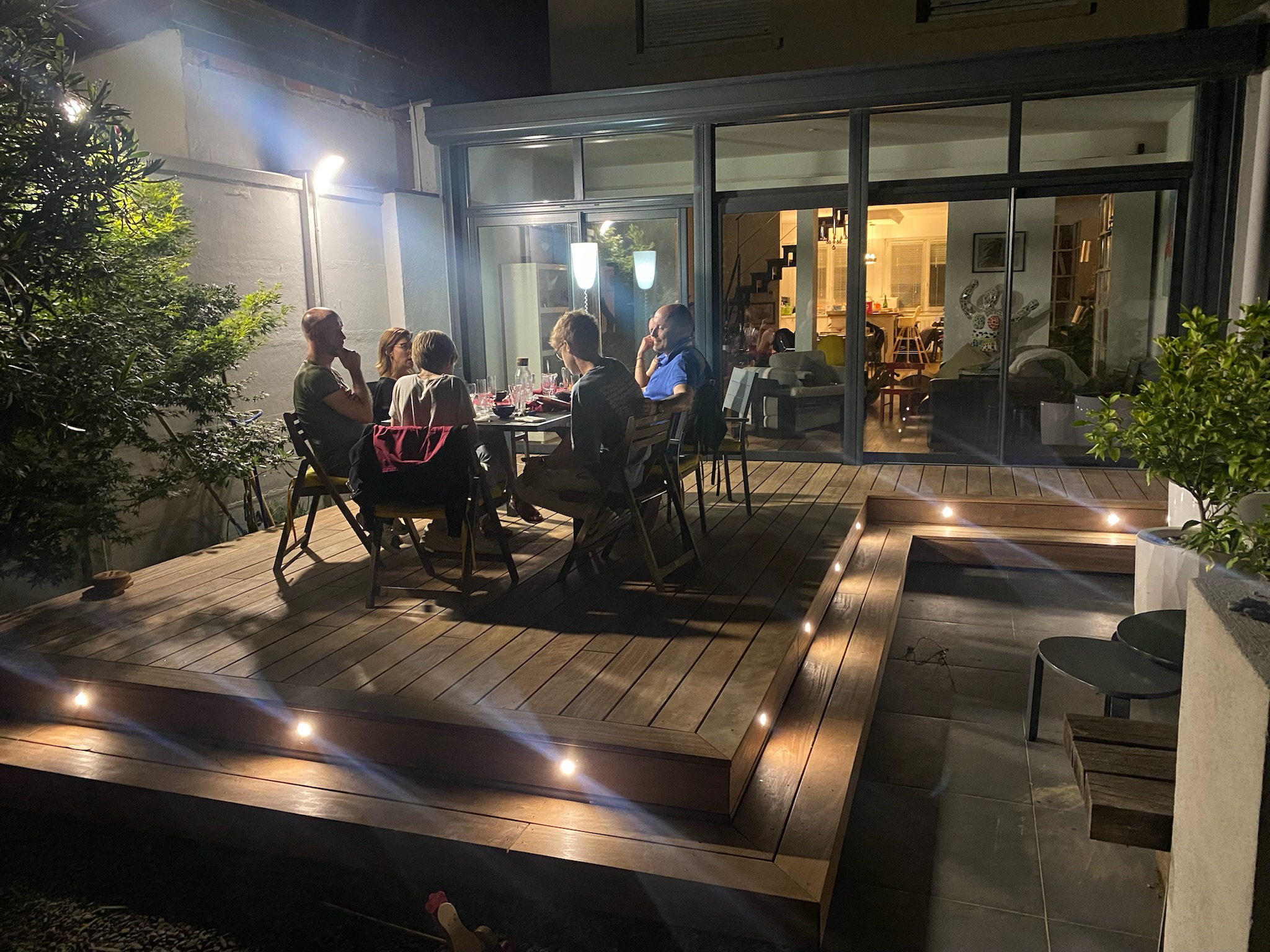 Terrasse en Cumaru vue 6