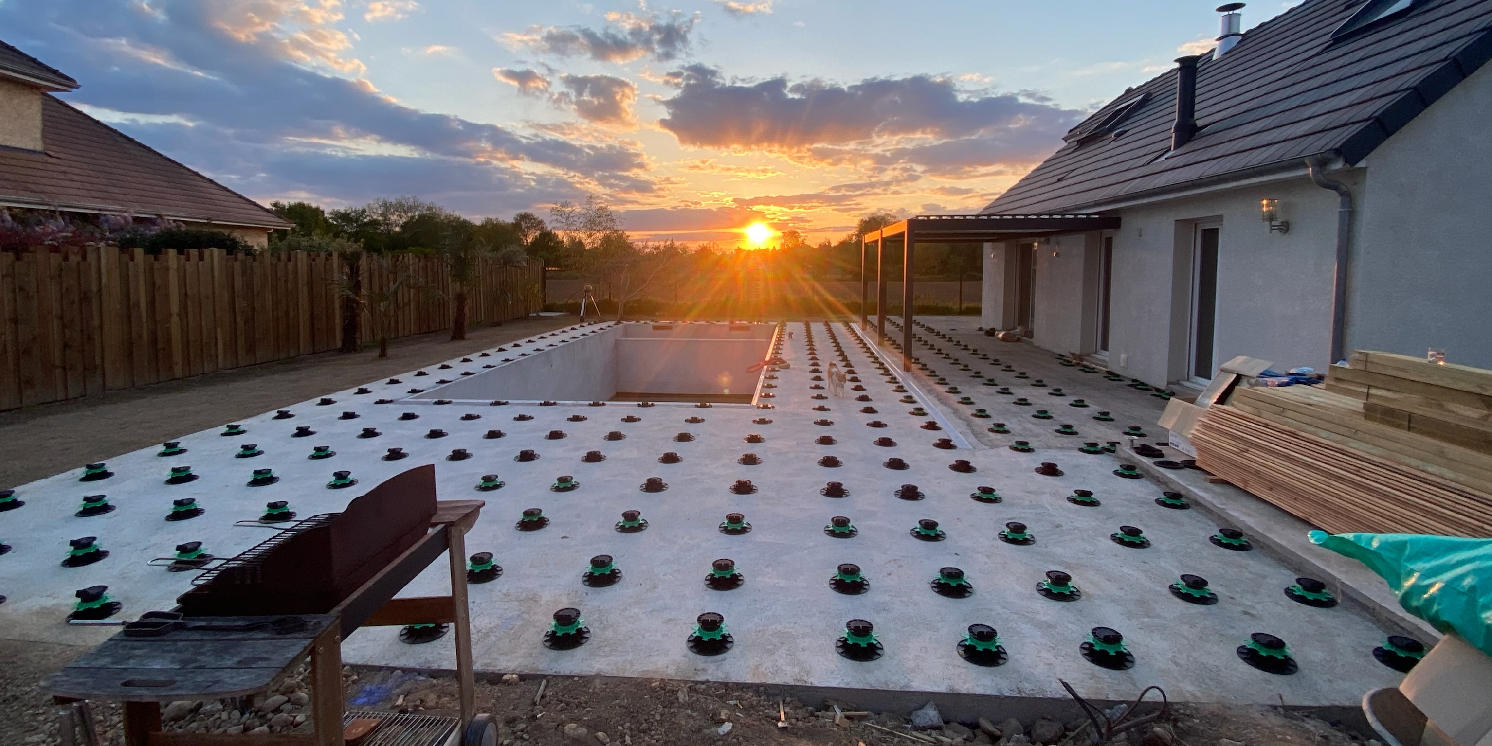 Terrasse en Douglas vue 3