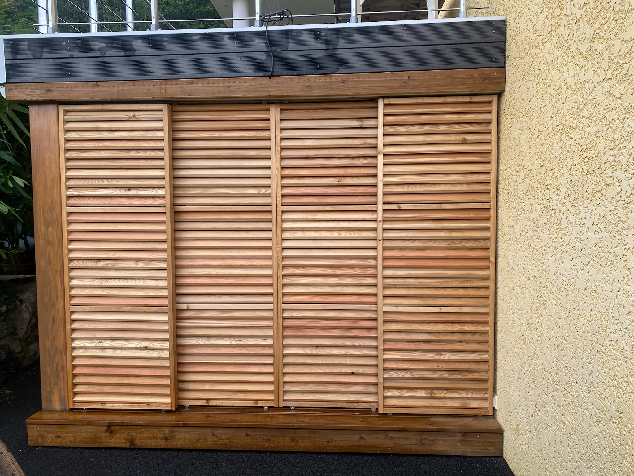 Terrasse en Pin US vue 6